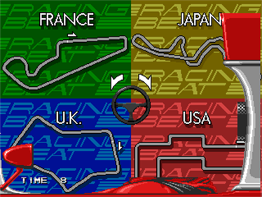 Racing Beat - Screenshot - Game Select Image