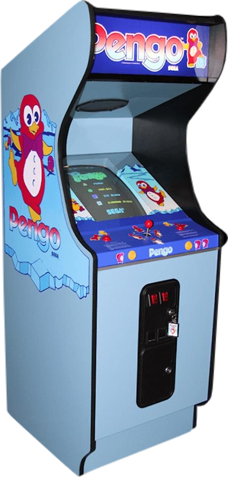 pengo arcade cabinet