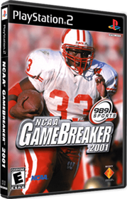 NCAA Gamebreaker 2001 - Box - 3D Image