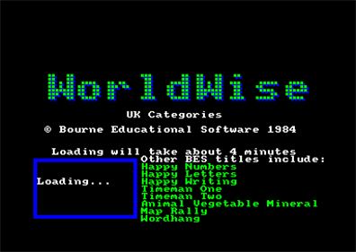 World-Wise - Screenshot - Game Title Image