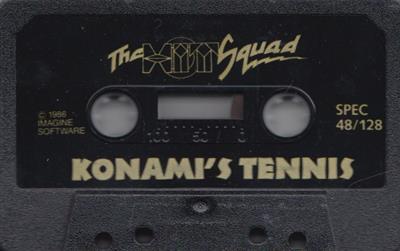 Konami's Tennis - Cart - Front Image
