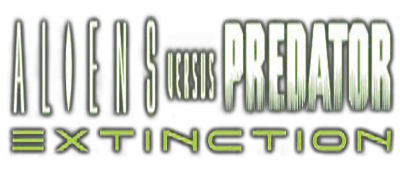 Aliens Versus Predator: Extinction - Clear Logo Image
