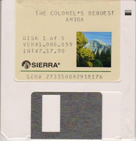 The Colonel's Bequest: A Laura Bow Mystery - Disc Image