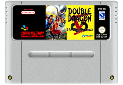 Double Dragon V: The Shadow Falls - Fanart - Cart - Front Image