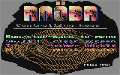 Amöba (Public Domain) - Screenshot - Game Title Image