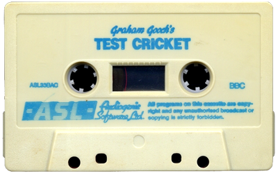 Graham Gooch's Test Cricket - Cart - Front Image