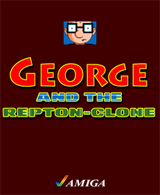 George and the Repton-Clone - Fanart - Box - Front Image