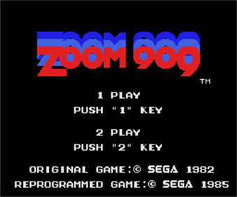 Zoom 909 - Screenshot - Game Title Image