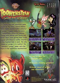 Tiny Toon Adventures: Toonenstein: Dare to Scare! - Advertisement Flyer - Front Image