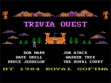 Trivia Quest - Screenshot - Game Title Image