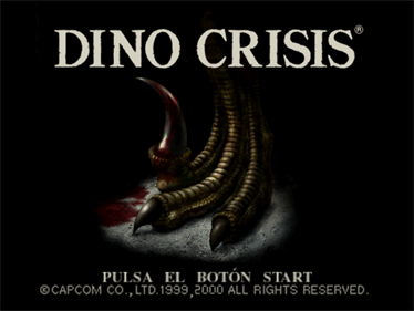 Dino Crisis - Screenshot - Game Title Image