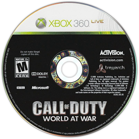 Call of Duty: World at War - Disc Image