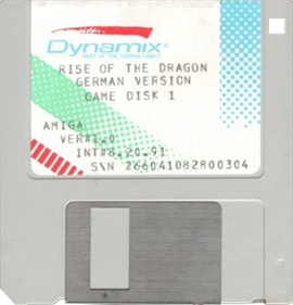 Rise of the Dragon - Disc Image