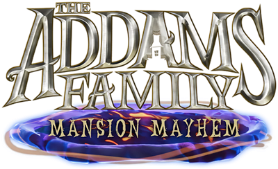 The Addams Family: Mansion Mayhem - Clear Logo Image