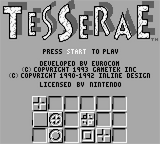 Tesserae - Screenshot - Game Title Image