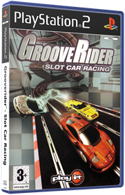 GrooveRider: Slot Car Racing - Box - 3D Image