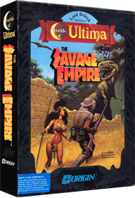 Worlds of Ultima: The Savage Empire - Box - 3D Image