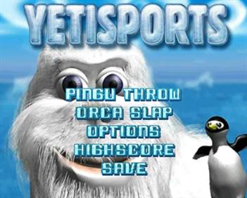 Yetisports Deluxe - Screenshot - Game Select Image