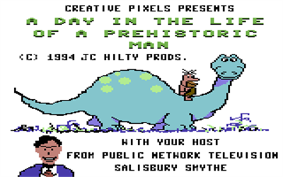 A Day in a Life of a Prehistoric Man - Screenshot - Game Title Image