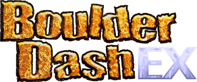 Boulder Dash EX - Clear Logo Image