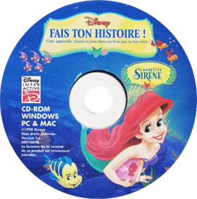 Disney presents Ariel's Story Studio - Disc Image
