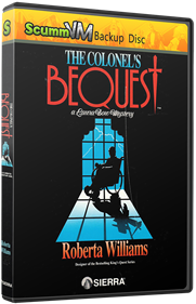 The Colonel's Bequest: A Laura Bow Mystery - Box - 3D Image