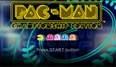 Pac-Man Championship Edition - Screenshot - Game Title Image