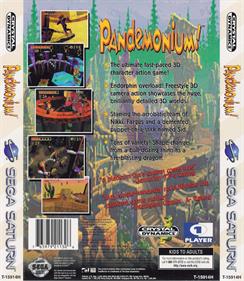 Pandemonium! - Box - Back Image