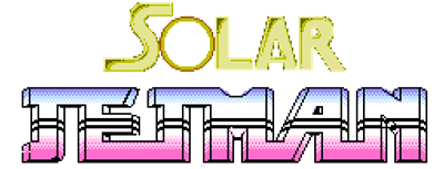 Solar Jetman - Clear Logo Image