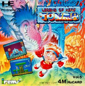 Legend of Hero Tonma - Box - Front Image