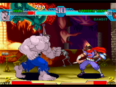 Marvel vs. Capcom: Clash of Super Heroes - Screenshot - Gameplay Image