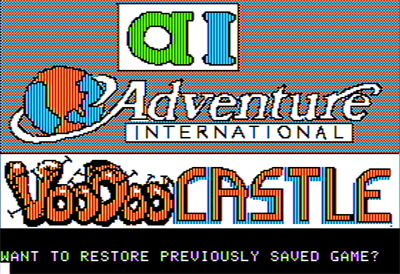 SAGA #4: Voodoo Castle - Screenshot - Game Title Image
