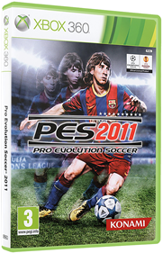 PES 2011: Pro Evolution Soccer - Box - 3D Image