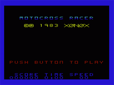 Motocross Racer - Screenshot - Game Title Image