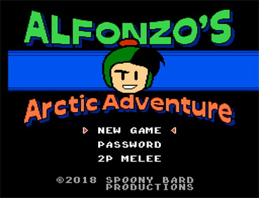 Alfonzo's Arctic Adventure - Screenshot - Game Title Image