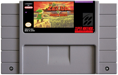 The Legend of Zelda: Fourth Quest - Cart - Front Image