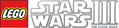 LEGO Star Wars III: The Clone Wars - Clear Logo