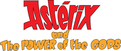 Astérix and the Power of the Gods - Clear Logo Image