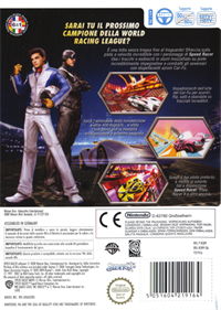 Speed Racer: The Videogame - Box - Back Image