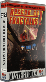 Rescue on Fractalus! - Box - 3D Image