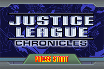 Justice League: Chronicles - Screenshot - Game Title Image