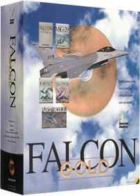 Falcon Gold - Box - 3D Image