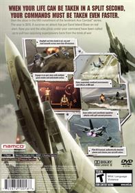 Ace Combat 5: The Unsung War - Box - Back Image