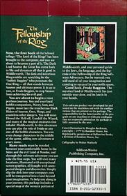 The Fellowship of the Ring - Box - Back Image