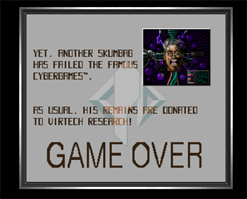 Cybergames - Screenshot - Game Over Image