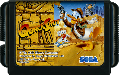 QuackShot Starring Donald Duck - Cart - Front Image