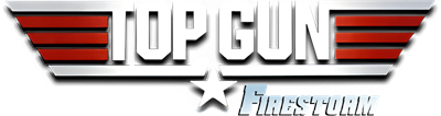 Top Gun: Firestorm - Clear Logo Image