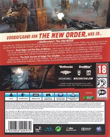 Wolfenstein: The Old Blood - Box - Back Image