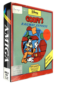 Goofy's Railway Express - Box - 3D Image