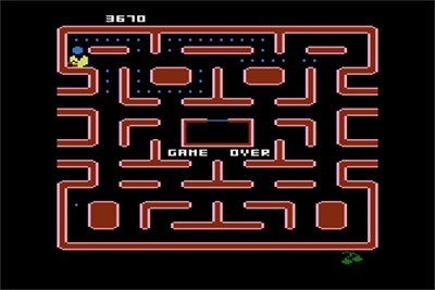 Ms. Pac-Man - Screenshot - Game Over Image